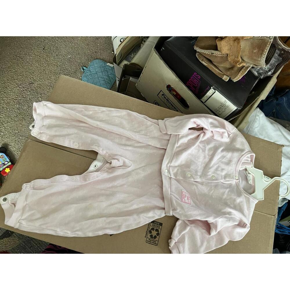 Baby Dior Pink Infant Onesie 0-3 Months